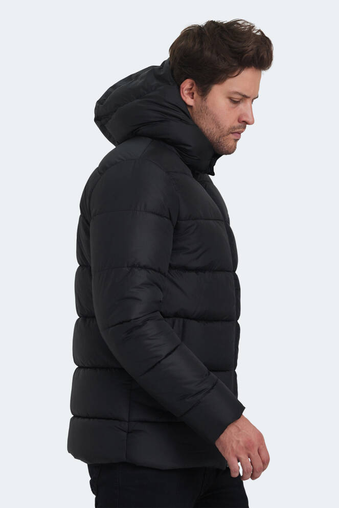 Slazenger GANEA Erkek Mont & Ceket Siyah