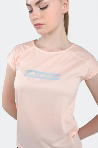 Slazenger GANIX Kadın Pudra Tişört - Thumbnail