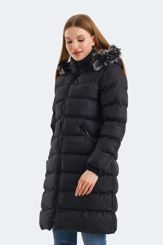 Slazenger - Slazenger GARLIC Women's Coat & Jacket Black