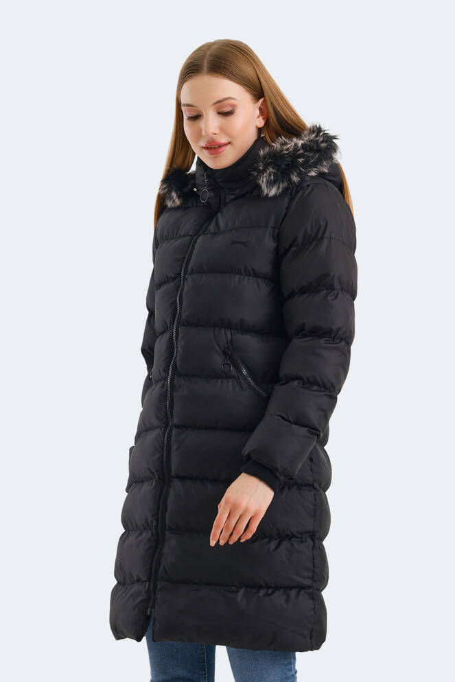 Slazenger GARLIC Women's Coat & Jacket Black