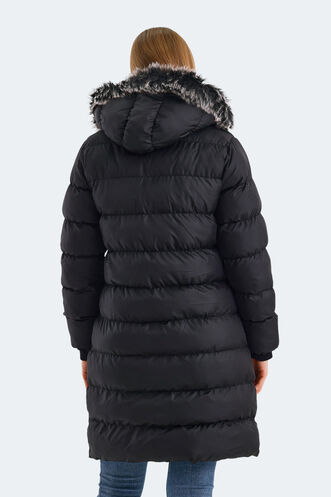 Slazenger GARLIC Women's Coat & Jacket Black - Thumbnail