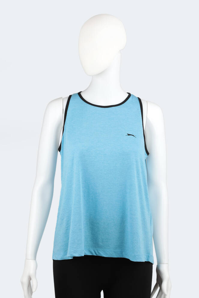 Slazenger GAZ Kadın Fitness Atlet Mavi
