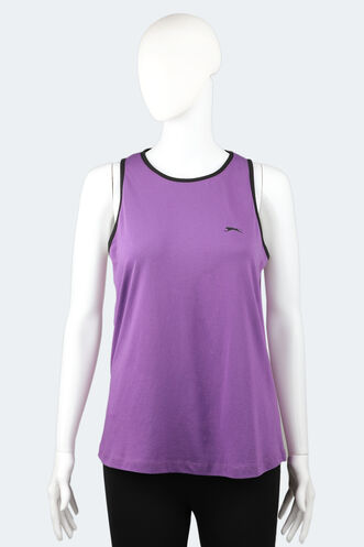 Slazenger GAZ Kadın Tişört Lila - Thumbnail