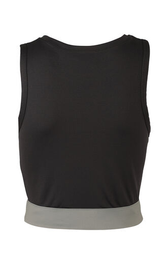 Slazenger GEENA Women's Fitness Tank Top Dark Grey - Thumbnail