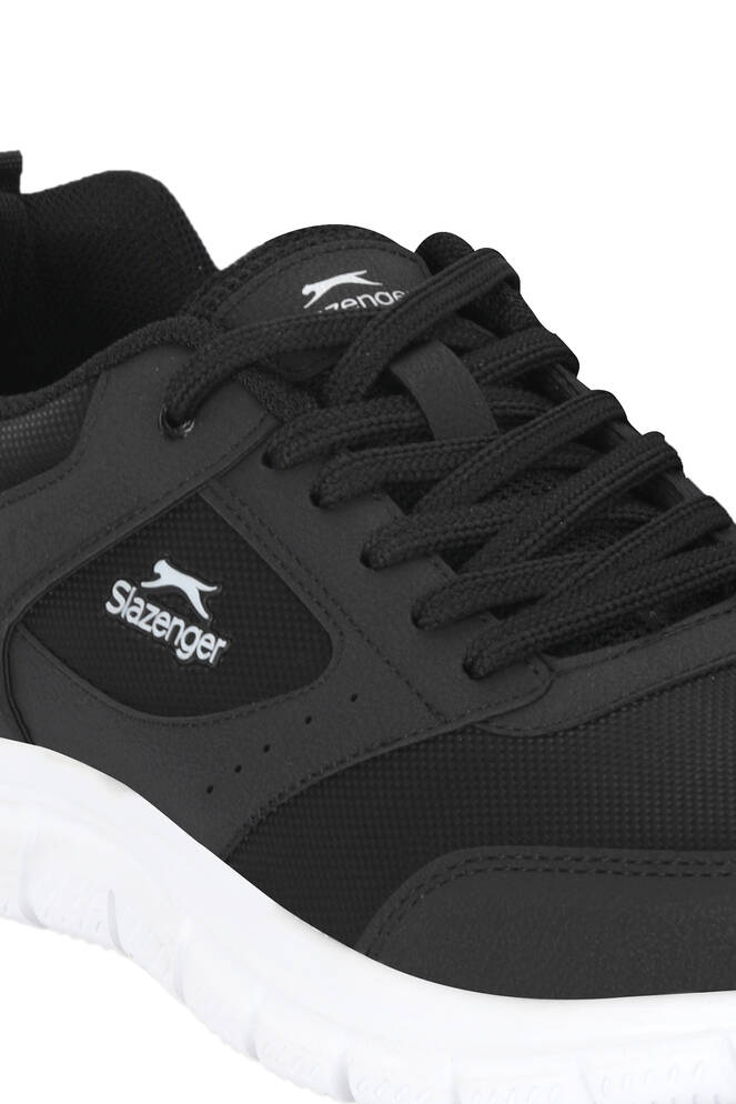Slazenger GENFIT Erkek Büyük Beden Siyah / Beyaz Koşu & Yürüyüş Spor Ayakkabısı