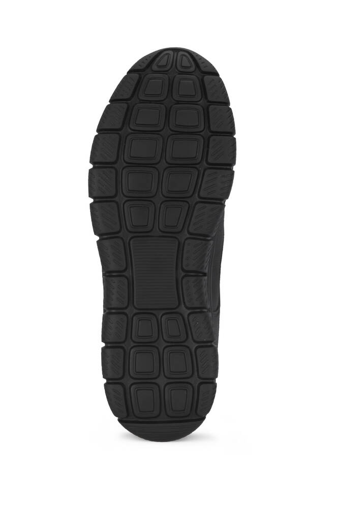 Slazenger GENFIT Erkek Büyük Beden Siyah / Siyah Koşu & Yürüyüş Spor Ayakkabısı