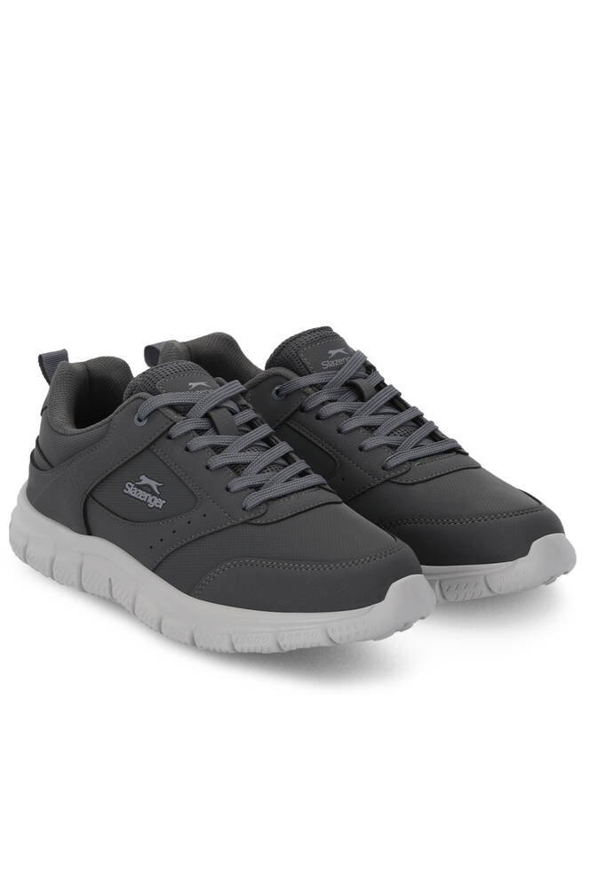 Slazenger GENFIT Erkek Koyu Gri Koşu & Yürüyüş Spor Ayakkabısı
