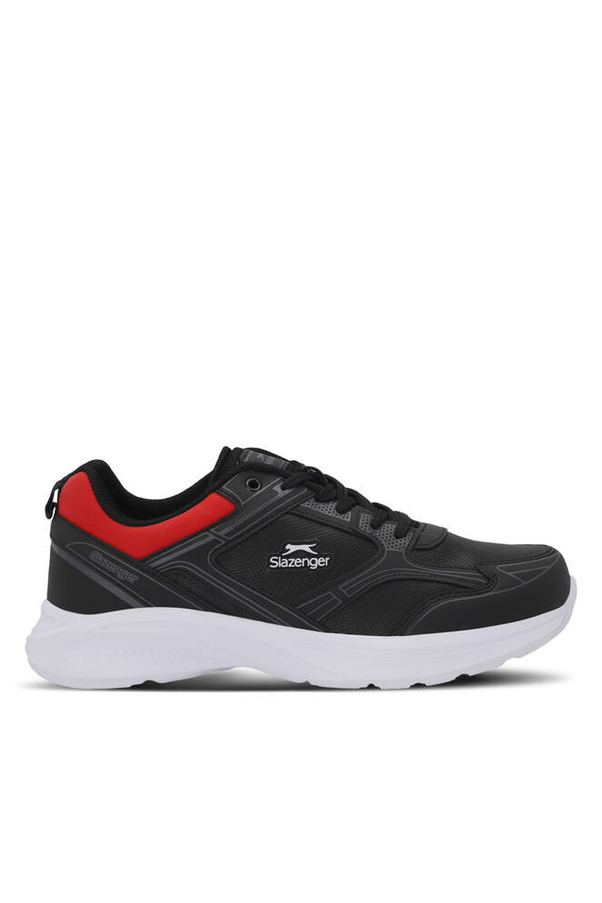 Slazenger GIMA Erkek Sneaker Ayakkabıları Siyah - Kırmızı