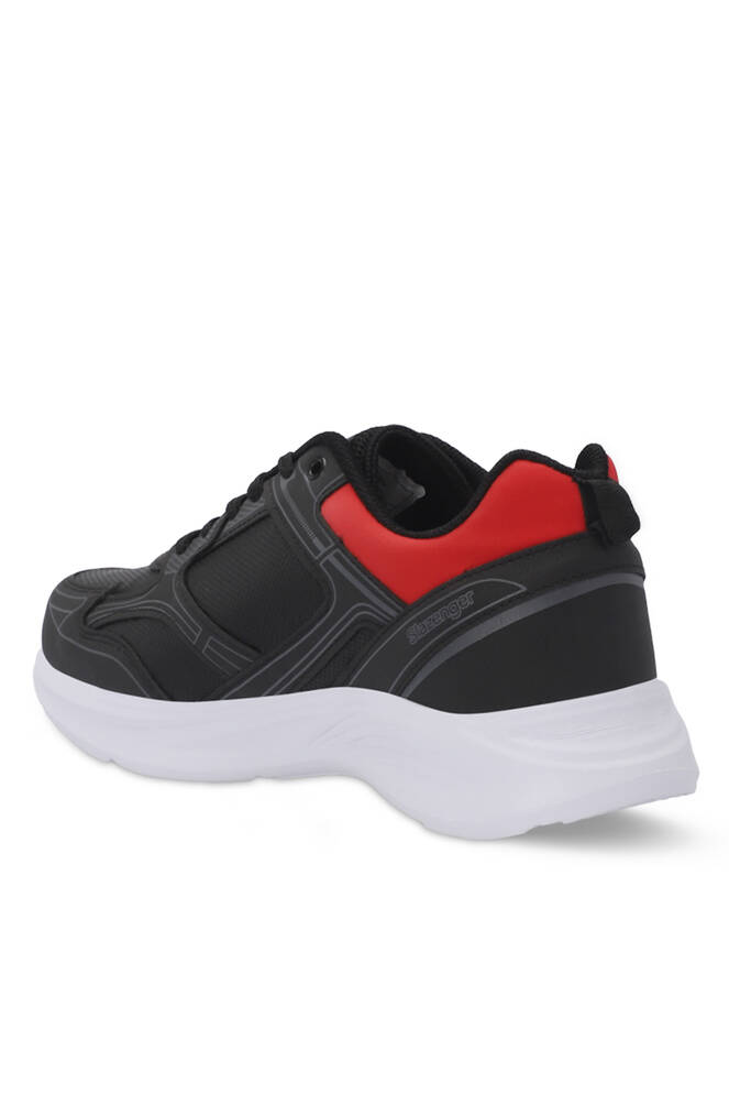 Slazenger GIMA Erkek Sneaker Ayakkabıları Siyah - Kırmızı