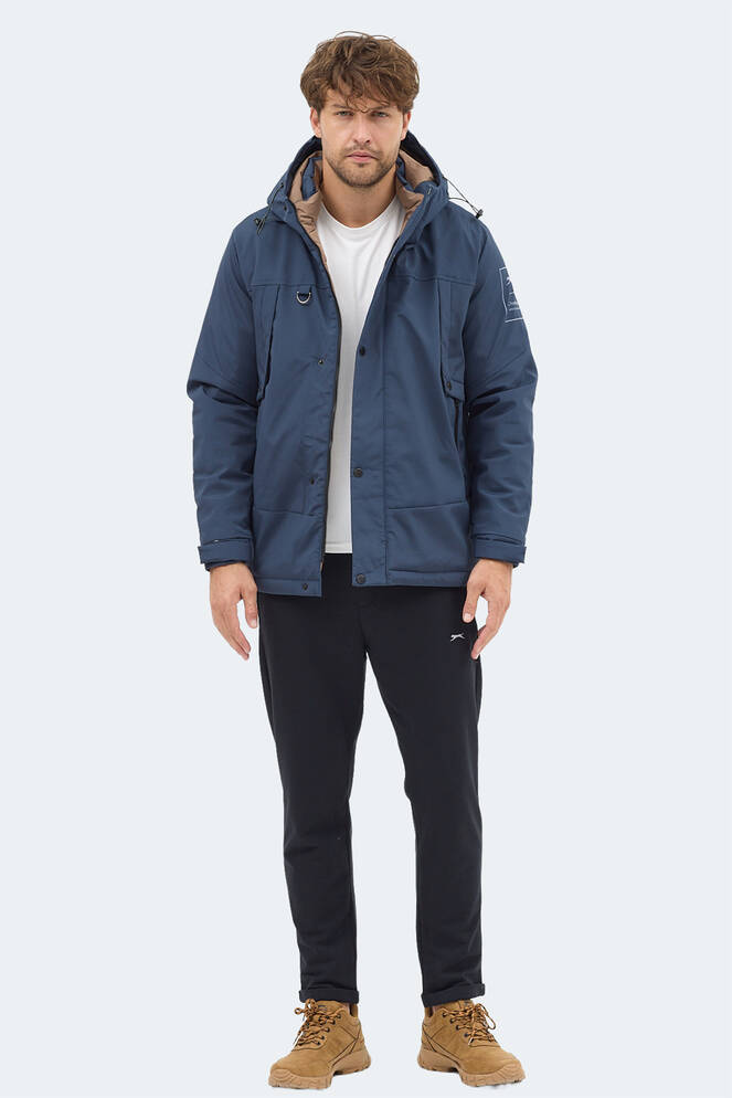 Slazenger GLOBE Erkek Lacivert Mont & Kaban