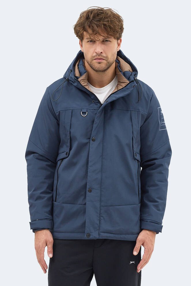 Slazenger GLOBE Erkek Lacivert Mont & Kaban