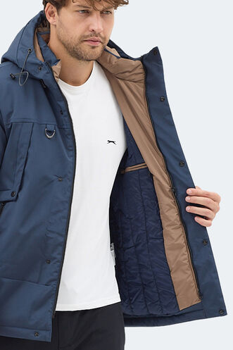 Slazenger GLOBE Erkek Lacivert Mont & Kaban - Thumbnail