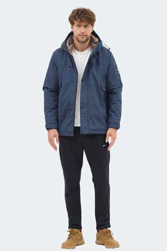 Slazenger GLOBE Erkek Lacivert Mont & Kaban - Thumbnail