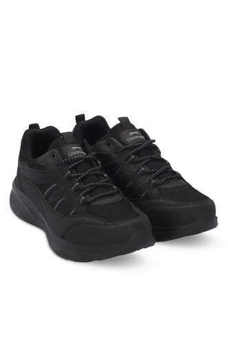 Slazenger GOAL Men's Sneaker Black - Black - Thumbnail