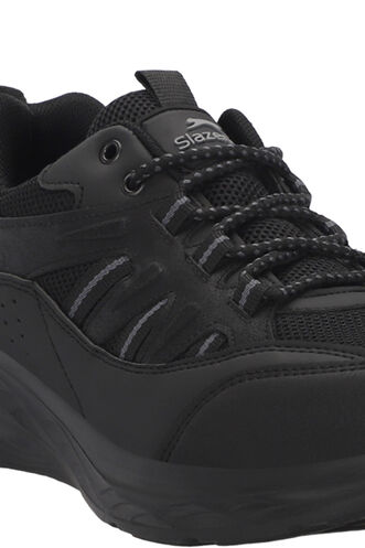 Slazenger GOAL Men's Sneaker Black - Black - Thumbnail