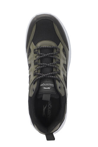 Slazenger GOAL Men's Sneaker Black - Khaki - Thumbnail