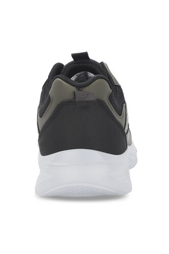 Slazenger GOAL Men's Sneaker Black - Khaki - Thumbnail