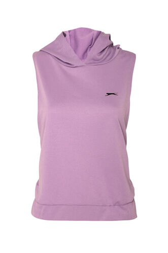 Slazenger - Slazenger GODIVA Kadın Sweatshirt Lila