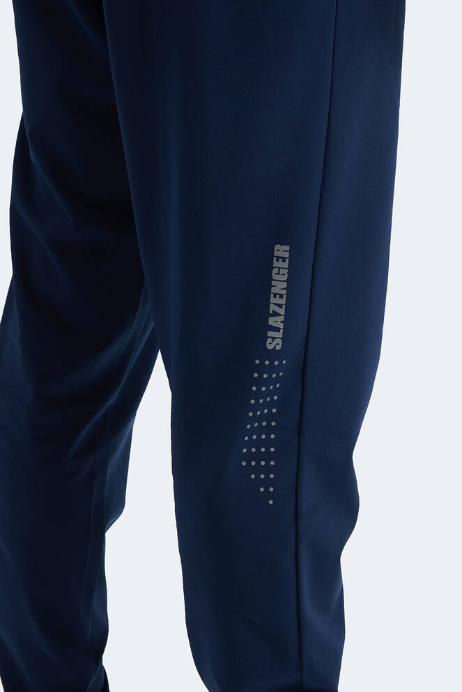 Slazenger GRIET Erkek Fermuar Cepli Lacivert Eşofman Altı