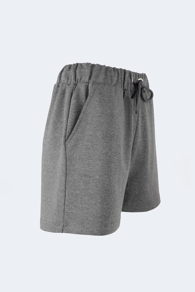 Slazenger GRY Women's Shorts Dark Gray