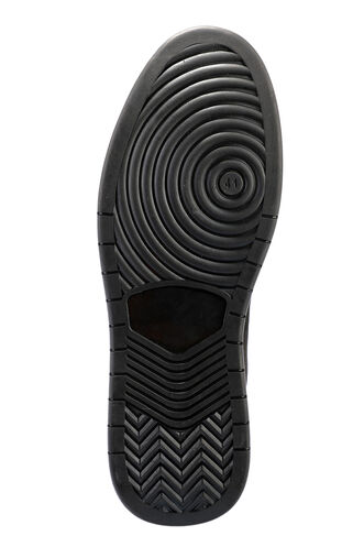 Slazenger GUIDO Sneaker Men's Shoes Black Nubuck - Thumbnail