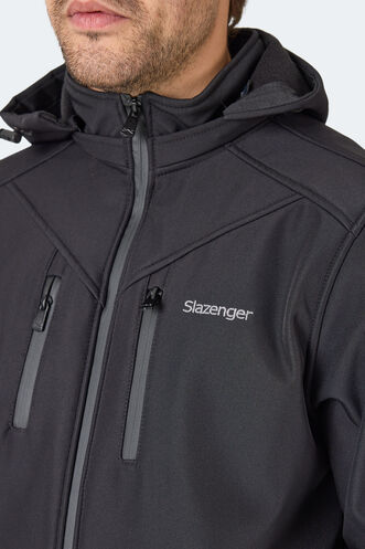 Slazenger HA-YUN Men's Jacket & Coat Black - Thumbnail