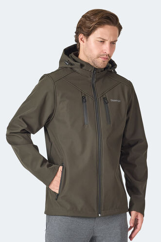 Slazenger HA-YUN Men's Coat & Jacket Khaki - Thumbnail