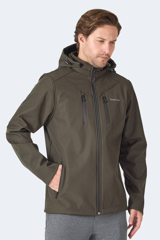Slazenger HA-YUN Men's Coat & Jacket Khaki