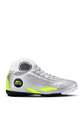 Slazenger - Slazenger HADAS HS Futbol Erkek Çocuk Halı Saha Ayakkabı Gri