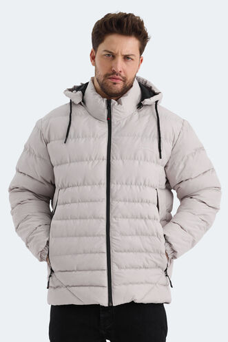 Slazenger - Slazenger HADI Erkek Mont & Ceket Bej