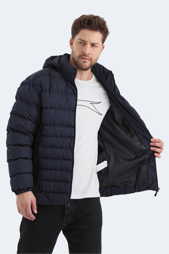 Slazenger HADI Erkek Mont & Ceket Lacivert
