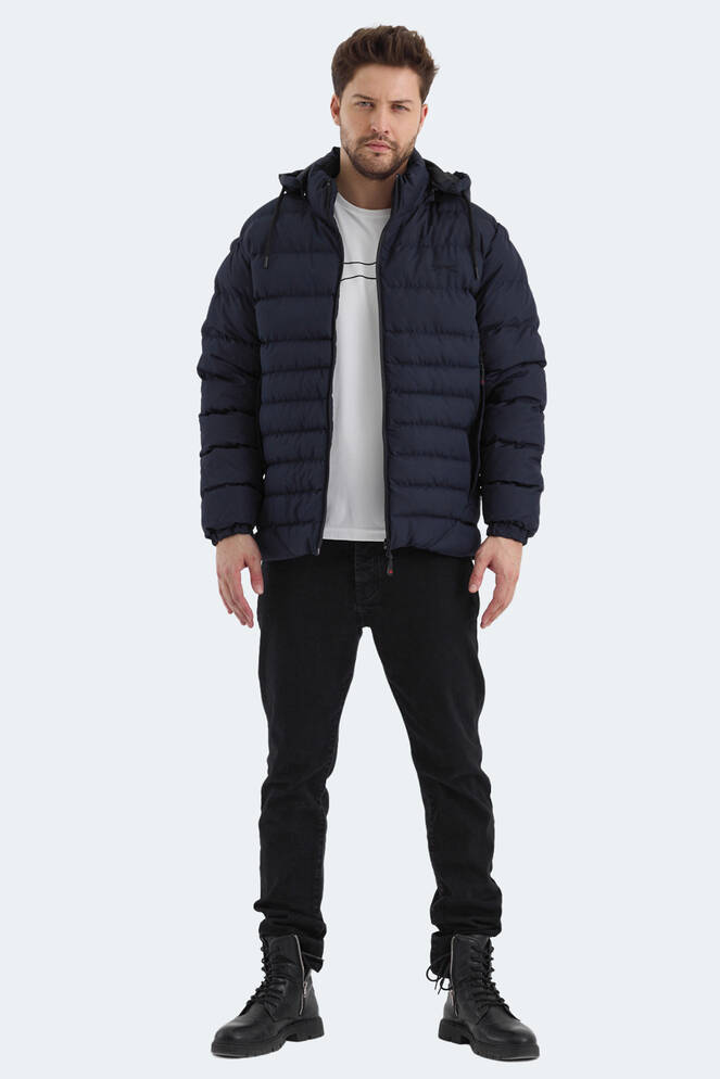 Slazenger HADI Erkek Mont & Ceket Lacivert