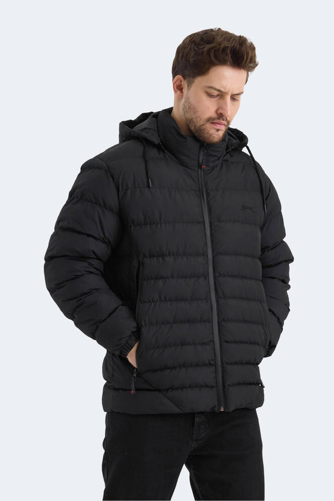 Slazenger HADI Erkek Mont & Ceket Siyah