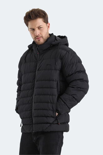 Slazenger HADI Men's Coat & Jacket Black - Thumbnail