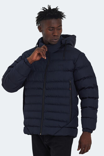 Slazenger HADI Men's Coat & Jacket Navy - Thumbnail