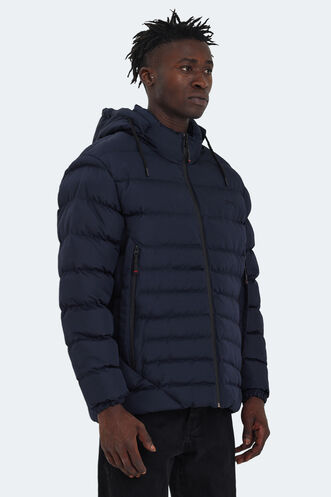 Slazenger HADI Men's Coat & Jacket Navy - Thumbnail