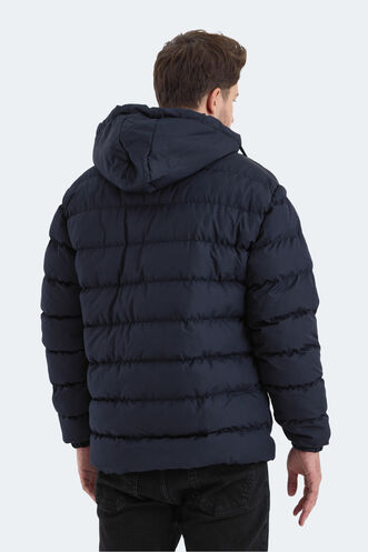 Slazenger HADI Men's Coat & Jacket Navy - Thumbnail