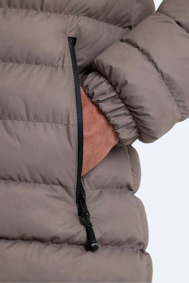 Slazenger HAIDEE Erkek Mont & Ceket Taş Gri