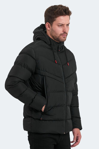Slazenger HAIFA Erkek Mont Siyah - Thumbnail