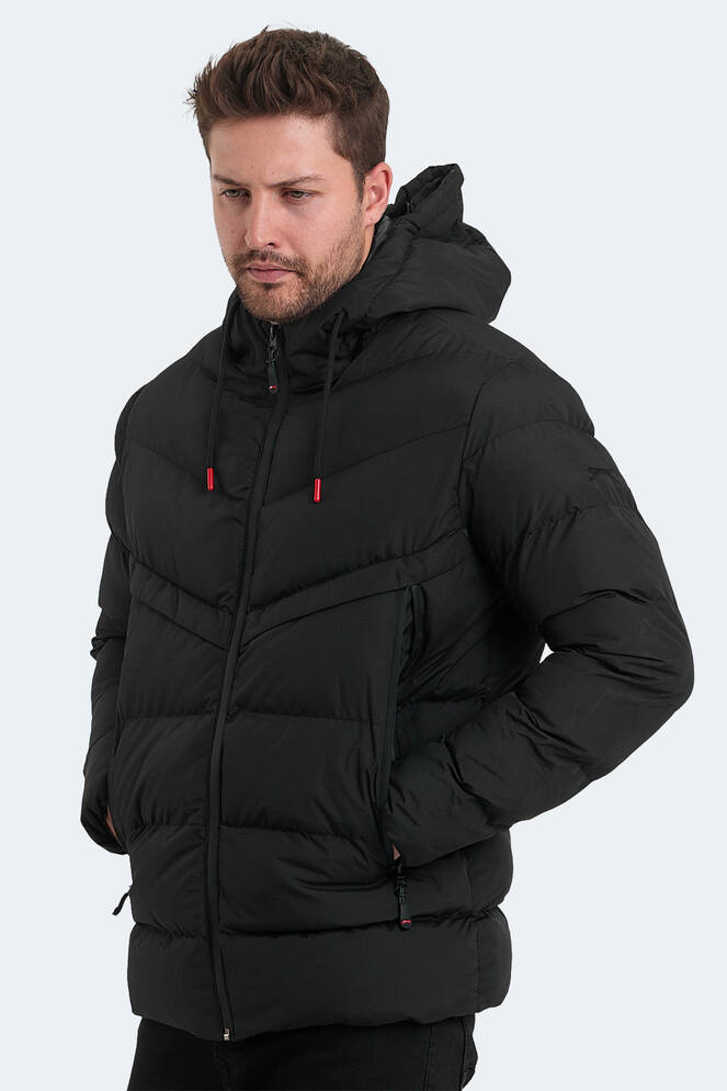Slazenger HAIFA Erkek Mont Siyah