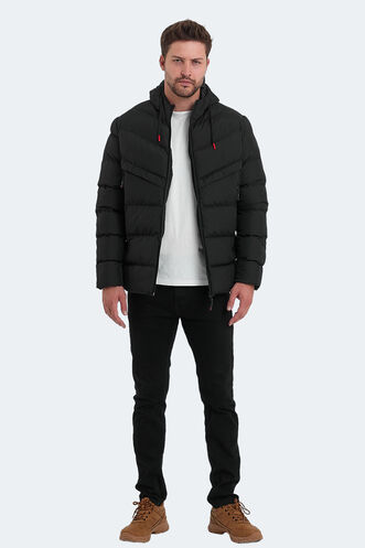 Slazenger HAIFA Men's Jacket Black - Thumbnail