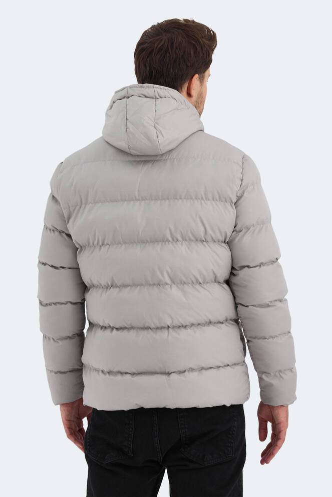 Slazenger HAIFA Men's Jacket Stone Grey