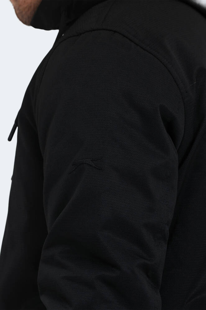 Slazenger HALDOR Erkek Mont & Ceket Siyah