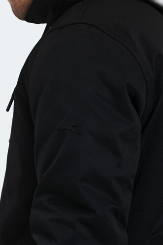 Slazenger HALDOR Erkek Mont & Ceket Siyah - Thumbnail