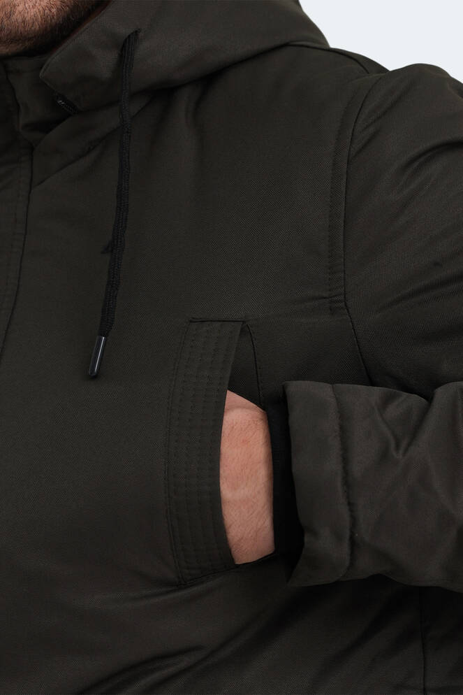 Slazenger HALLE Erkek Mont & Ceket Haki