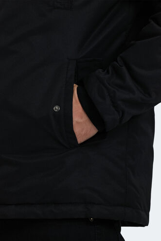 Slazenger HALLE Erkek Mont & Ceket Siyah - Thumbnail