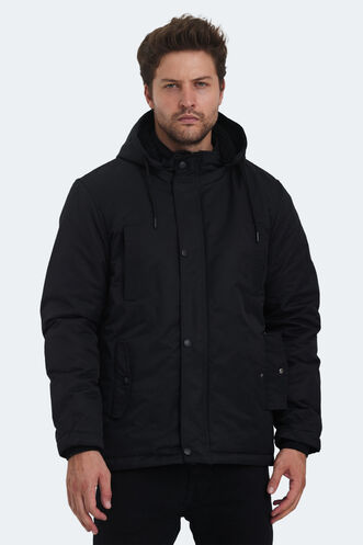 Slazenger HALLE Men's Coat & Jacket Black - Thumbnail