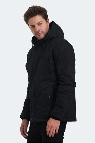 Slazenger HALLE Men's Coat & Jacket Black - Thumbnail