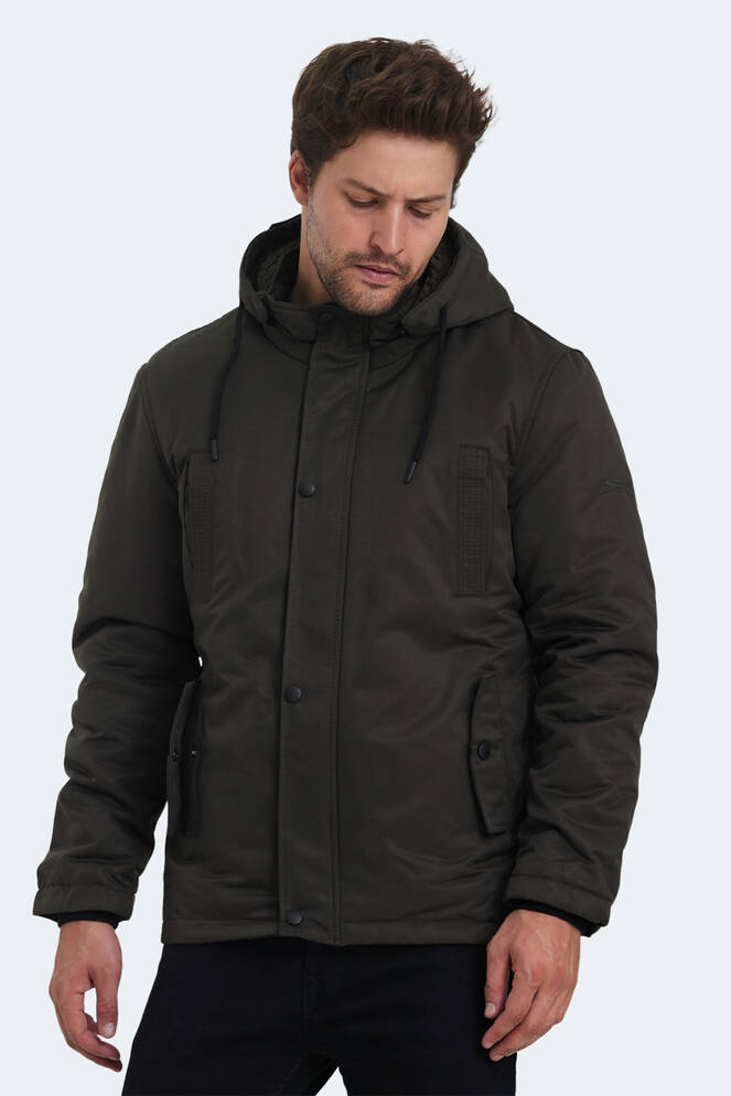 Slazenger HALLE Men's Coat & Jacket Khaki