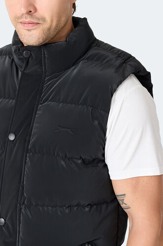 Slazenger HALOX Erkek Şişme Siyah Yelek - Thumbnail